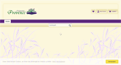 Desktop Screenshot of meine-provence.de